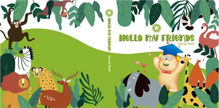 Best Educational Toys Custom Language My First Sound Book For Kids 2Years Old