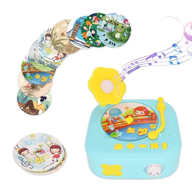 2025 Kids Story Phonograph- Best Overall Kids Audio Player With Interactive Features & Rich Content