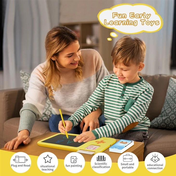 Draw & Learn Talking Flash Cards Learning Machine | All-in-One Educational Drawing Pad high quality